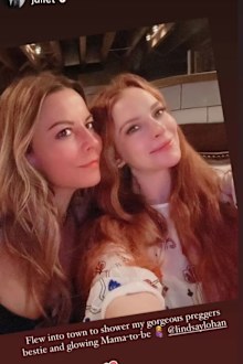 Lindsay Lohan baby shower