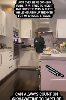 Katharine McPhee Foster accidentally bakes son's iPad in oven