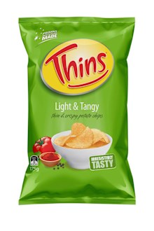 Thins Light and Tangy chips