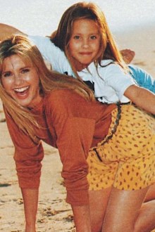 Olivia Newton-John and Chloe Lattanzi