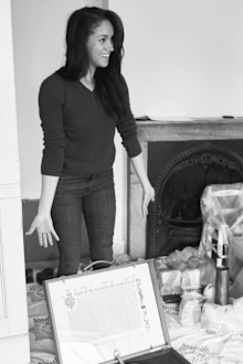 A glimpse of the Sussex's lives inside Frogmore Cottage shown during their Netflix docuseries Harry & Meghan