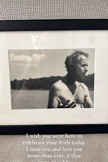 Gwyneth Paltrow posts birthday tribute for late father Bruce on his 80th. 