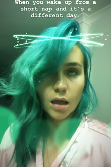 Amy Sheppard's latest selfie