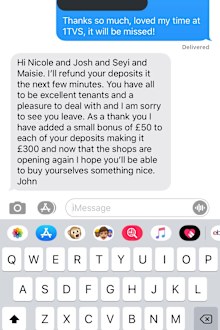 Landlord stuns students with heartwarming gesture