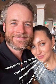 Zoe Foster Blake and Hamish Blake