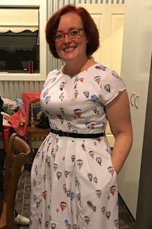 Lauren Allen, in March 2017