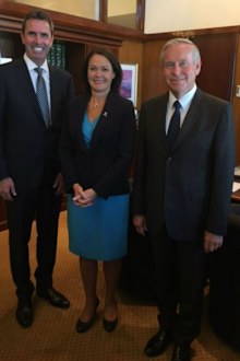 West Australian police minister Liza Harvey is elected deputy premier. (9NEWS)