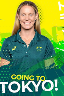 Alyce Burnett training Olympics