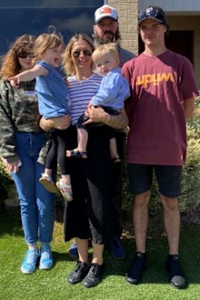 Megan and her beautiful family