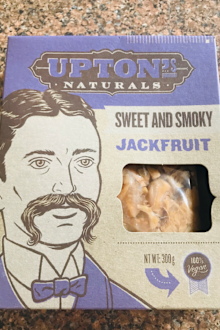 Jackfruit as an alternative for pork.