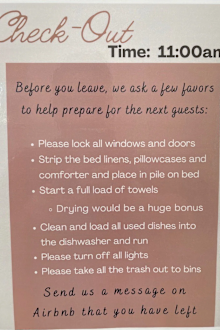 US traveller slams Airbnb for charging fee then requesting guests clean before checkout