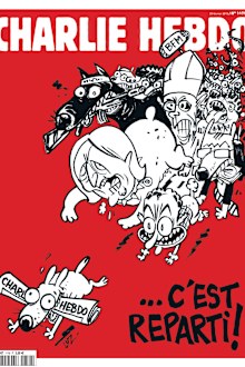 The new Charlie Hebdo magazine is due for release on Wednesday. 
