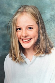 Kate as a teenager