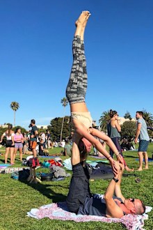 The 23-year-old was a British yoga teacher