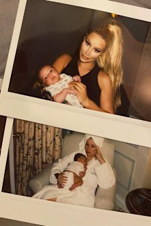 Iggy Azalea shares new photos of son Onyx on Instagram.