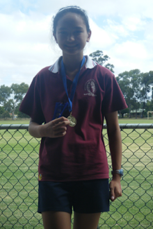 Nadia at school