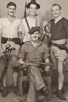 Guy Ritchie, Hugh Grant, fathers, recreate, military photo, Instagram, Remembrance Day