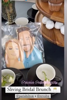Paris Hilton bridal brunch