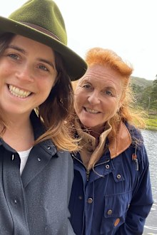 Princess Eugenie and Sarah Ferguson