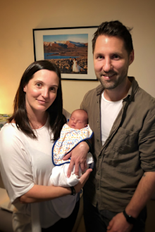 Annalize Chris Sienna as a newborn