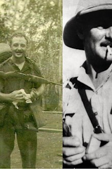 Guy Ritchie, father, grandfather, military photo, Instagram, Remembrance Day