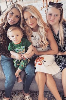 Jackie O at Kyle Sandilands' son Otto's first birthday party