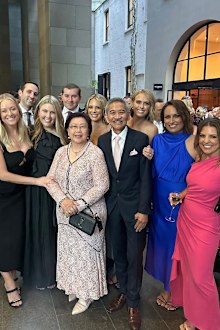 Tracy Vo's wedding Airlie Walsh, Charles Croucher, Belinda Russell, Sylvia Jeffreys, Jayne Azzopardi, Lizzie Pearl