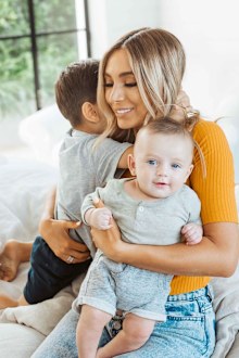 Nadia Bartel and her two sons
