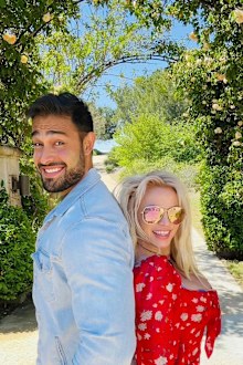 Britney Spears and Sam Asghari