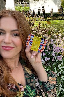 Isla Fisher makes it on Fantale wrapper.
