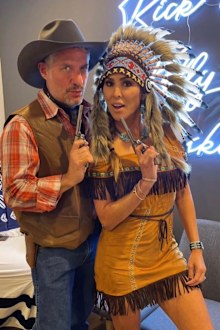 Kelly Dodd and husband Rick Leventhal under fire for wearing Rust-inspired Alec Baldwin costumes for Halloween