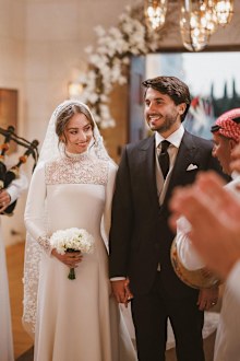 Princess Iman of Jordan marries Jameel Alexander Thermiotis on Sunday March 12, 2023.