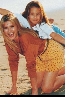 Olivia Newton-John and Chloe Lattanzi
