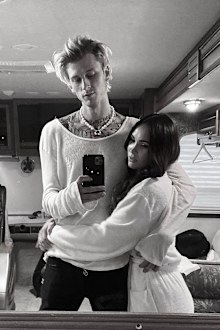 Machine Gun Kelly and Megan Fox celebrate Valentine's Day.