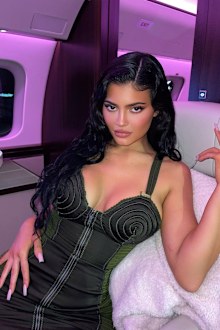 Kylie Jenner enroute to New York to support her ex Travis Scott.