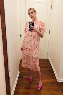 Emma Roberts, pregnant, first baby