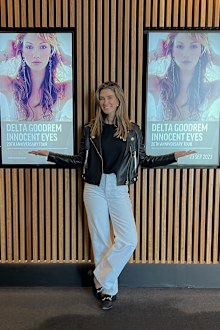 Delta Goodrem Innocent Eyes 20th Anniversary concert poster