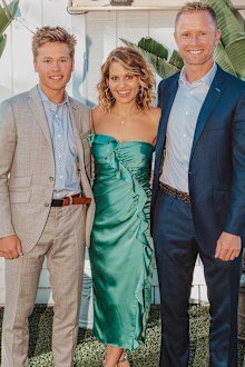 Full House star, Candace Cameron Bure,  husband Valerie Bure, son Lev Bure
