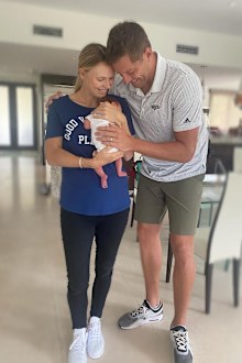 Caroline Wozniacki and husband David Lee welcome first child.
