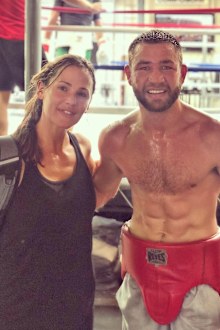 Ben Affleck girlfriend, Katie Cherry, boyfriend, Chris Van Heerden, train, Jennifer Garner 