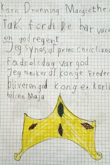 queen margrethe of denmark abdication message