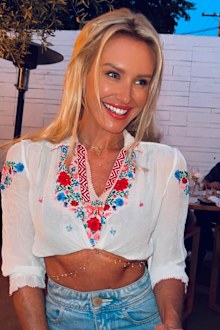 Aussie actress Nicky Whelan, 41.