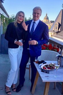 Dolph Lundgren, Emma Krokdal, engaged