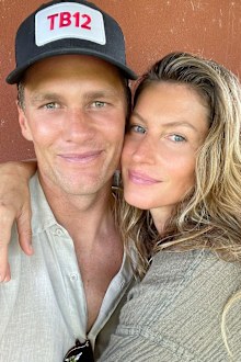 Gisele Bundchen and husband Tom Brady