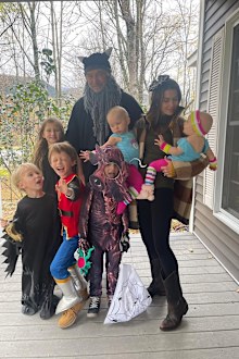 Hilaria and Alec Baldwin's Halloween celebrations after horror movie shooting