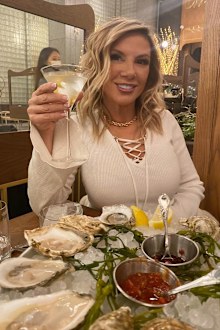 Real Housewives of New York, reality TV star, Ramona Singer Instagram screenshot, bank statement