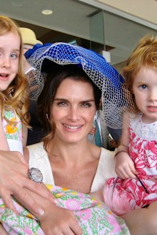 Brooke Shields, Rowan Henchy and Grier Henchy