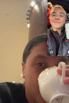 Sam Kerr and Kristy Mewis