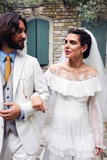 Grace Kelly's granddaughter Charlotte Casiraghi second wedding