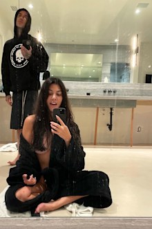 Kourtney Kardashian and Travis Barker